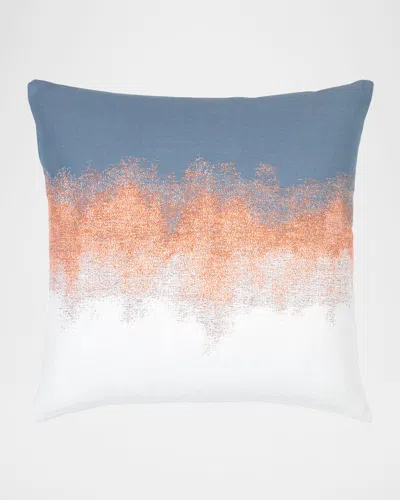 Elaine Smith Artful Sunbrella Pillow, Charcoal In Multi