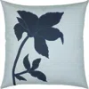 Elaine Smith Botanica Handmade Embroidered Applique Indoor & Outdoor Woven Accent Pillow