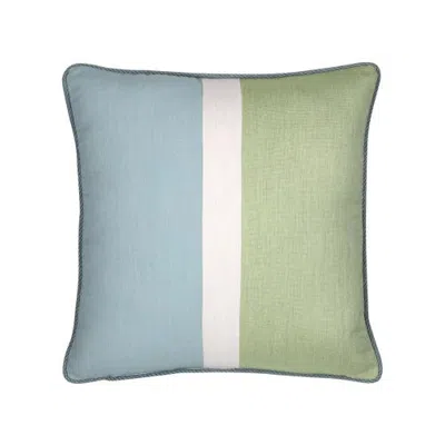 Elaine Smith Composition Indoor & Outdoor Woven Accent Pillow & Insert In Multi