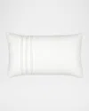 Elaine Smith Continuity Hand Pleated Boucle Indoor & Outdoor Woven Accent Pillow