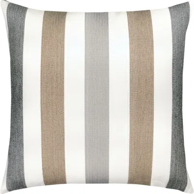 Elaine Smith Dune Stripe Indoor & Outdoor Woven Accent Pillow