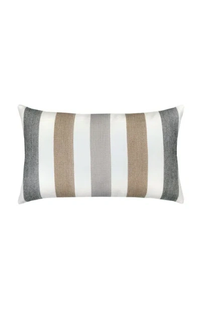 Elaine Smith Dune Stripe Indoor & Outdoor Woven Accent Pillow