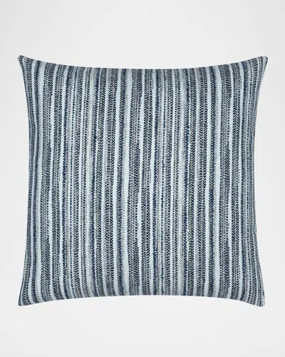 Elaine Smith Endless Indigo Textured Indoor & Outdoor Woven Accent Pillow In Purple