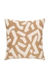 Elaine Smith Fascination Caramel Chenille Indoor & Outdoor Woven Accent Pillow