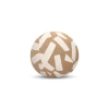 Elaine Smith Fascination Caramel Indoor & Outdoor Woven Accent Orb Pillow In Brown