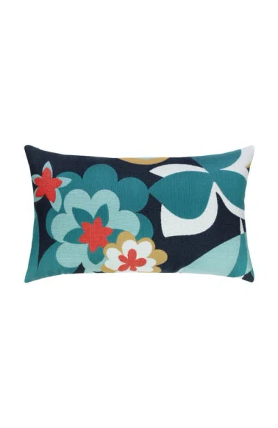 Elaine Smith Floral Impact Jacquard Indoor & Outdoor Woven Accent Pillow In Multi