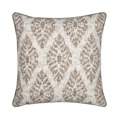 Elaine Smith Forma Textured Boucle Indoor & Outdoor Woven Accent Pillow & Insert In Brown
