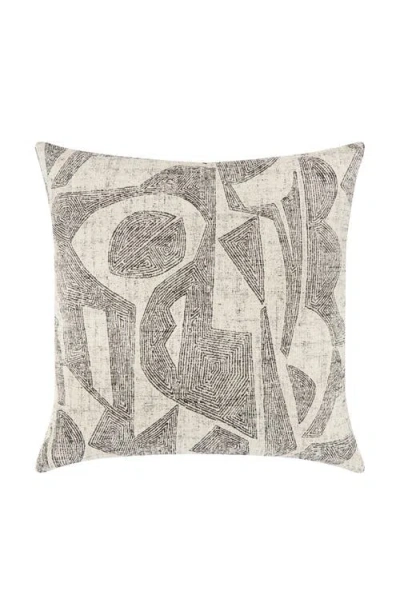 Elaine Smith Influence Ebony Indoor & Outdoor Woven Accent Pillow
