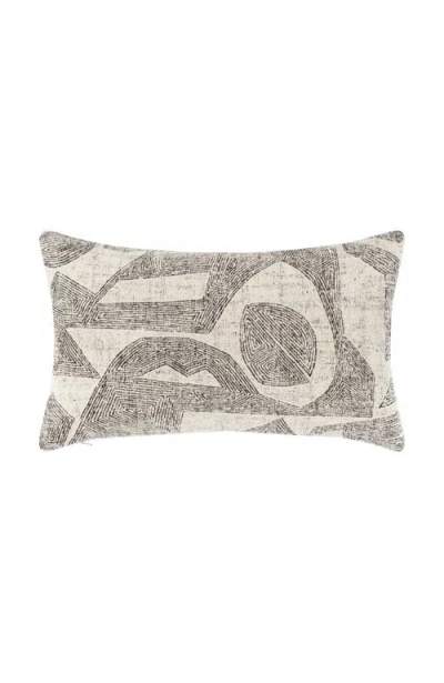 Elaine Smith Influence Ebony Indoor & Outdoor Woven Accent Pillow