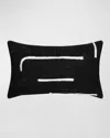 Elaine Smith Instinct Outdoor Lumbar Pillow, 12" X 20" In Animal Print