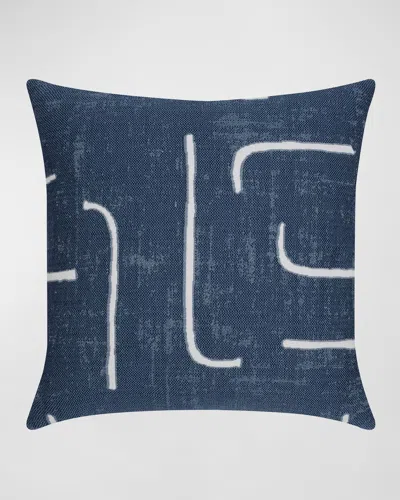 Elaine Smith Instinct Pillow In Blue