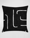 Elaine Smith Instinct Pillow In Black