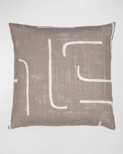Elaine Smith Instinct Pillow In Taupe