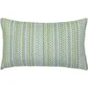 Elaine Smith Kaleidoscope Chenille Micro Check Indoor & Outdoor Woven Accent Pillow