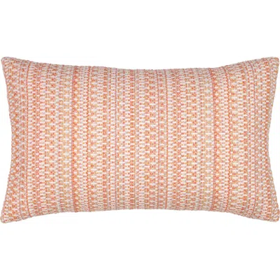 Elaine Smith Kaleidoscope Chenille Micro Check Indoor & Outdoor Woven Accent Pillow