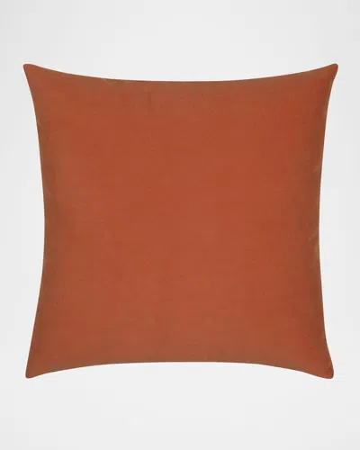 Elaine Smith Plush Velvet Indoor & Outdoor Woven Accent Pillow