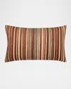 Elaine Smith Plush Velvet Indoor & Outdoor Woven Accent Pillow