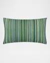Elaine Smith Plush Velvet Indoor & Outdoor Woven Accent Pillow