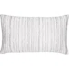 Elaine Smith Luxe Stripe Chenille & Boucle Textured Indoor & Outdoor Woven Accent Pillow