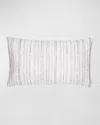Elaine Smith Luxe Stripe Lumbar Pillow In Multi