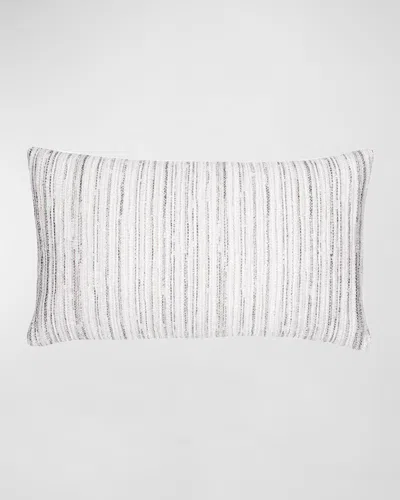 Elaine Smith Luxe Stripe Lumbar Pillow In Multi