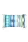 Elaine Smith Modern Oval Indoor & Outdoor Woven Accent Pillow