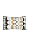 Elaine Smith Modern Oval Indoor & Outdoor Woven Accent Pillow
