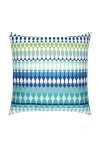 Elaine Smith Modern Oval Indoor & Outdoor Woven Accent Pillow