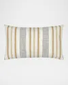 Elaine Smith Pathway Lumbar Pillow; 12" X 20" In Gold