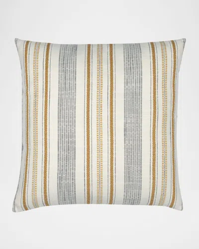 Elaine Smith Pathway Pillow, 20" Square In Gold