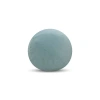 Elaine Smith Plush Velvet Indoor & Outdoor Woven Accent Orb Pillow In Blue