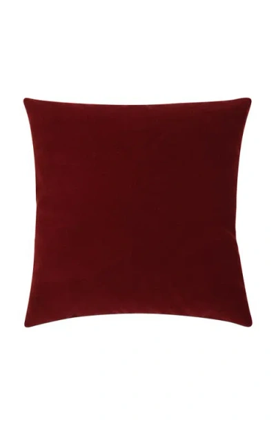 Elaine Smith Plush Velvet Indoor & Outdoor Woven Accent Pillow
