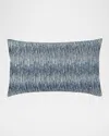 Elaine Smith Progress Indoor/outdoor Lumbar Pillow, 12" X 20" In Indigo