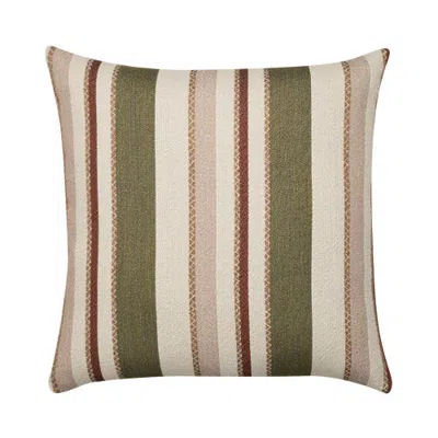 Elaine Smith Ridgeway Textured Stripe Indoor & Outdoor Woven Accent Pillow & Insert In Multi