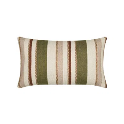 Elaine Smith Ridgeway Textured Stripe Indoor & Outdoor Woven Accent Pillow & Insert In Multi