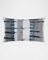 Elaine Smith Shibori Indoor/outdoor Lumbar Pillow, 12" X 20"