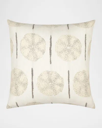 Elaine Smith Solstice Pillow, 20" Square In Sand