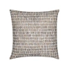Elaine Smith Thumbprint Indoor & Outdoor Woven Accent Pillow In Brown