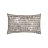 Elaine Smith Thumbprint Indoor & Outdoor Woven Accent Pillow In Brown