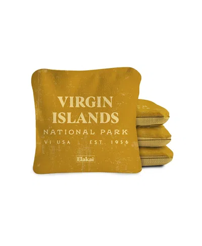 Elakai 4x4 Virgin Islands National Park Durasuede + Turbo Polyglide Pilot Versacraft Cornhole Bags