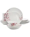 Elama 12pc Dinnerware Set