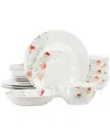 Elama 16pc Dinnerware Set In Multi