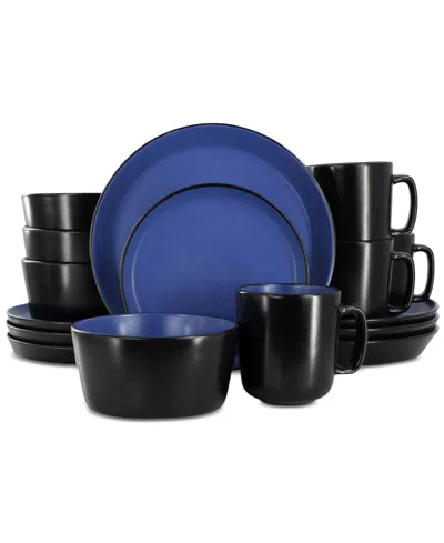 ELAMA BACARRA 16 PC. DINNERWARE SET, SERVICE FOR 4