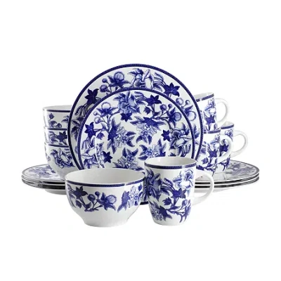 ELAMA CATTLEYA 16-PC. PORCELAIN DINNERWARE SET