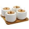 Elama Serving Set In White