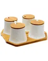 Elama Ceramic Spice In White