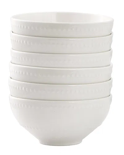 Elama Cereal Bowls In White