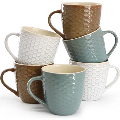 ELAMA ELAMA HONEY BEE 6-PIECE 15 OZ. MUG SET