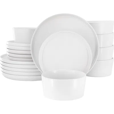 ELAMA ELAMA JOSH 18 PIECE STONEWARE DINNERWARE SET