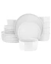 Elama Josh 18pc Stoneware Dinnerware Set